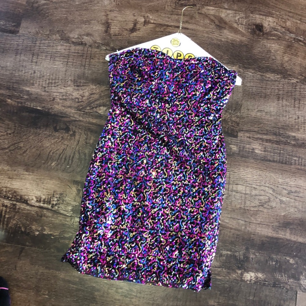 Sequined Cocktail Dress